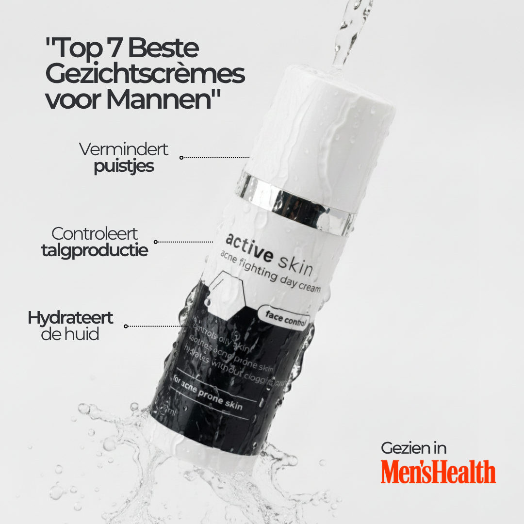 Face Bundle - Complete Acne Verzorgingsroutine met Face Wash, Dag- & Nachtcrème