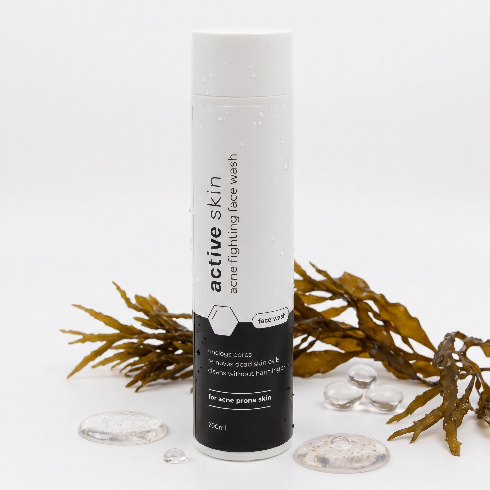 Face Wash - Gezichtsreiniger Mannen met Glycerine tegen Acne & Puistjes