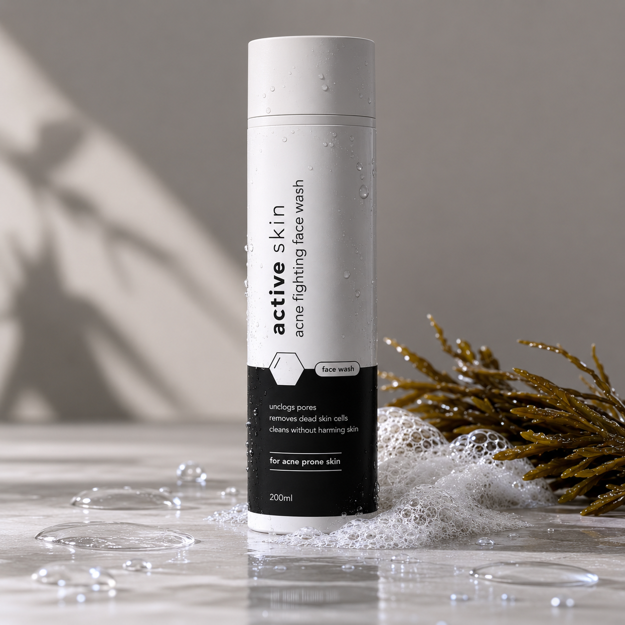 Face Wash - Gezichtsreiniger Mannen met Glycerine tegen Acne & Puistjes