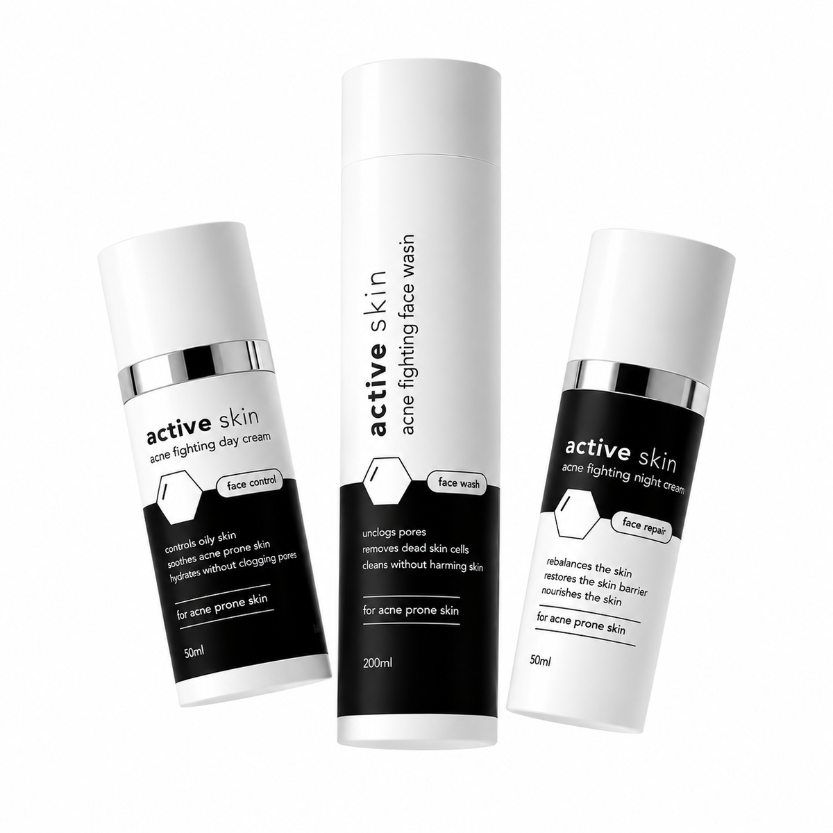Active Skin gezichtsverzorging